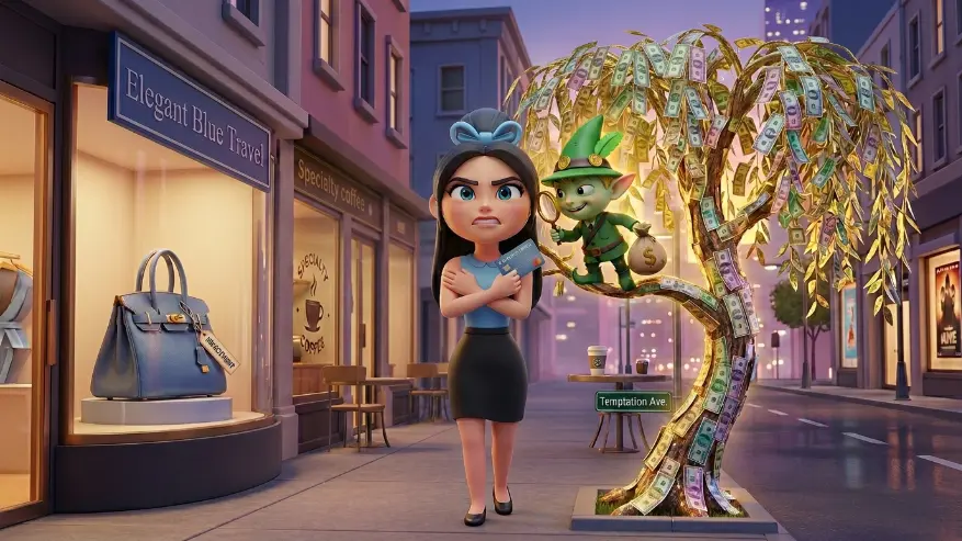 Fisquillo animando a Val a gastar