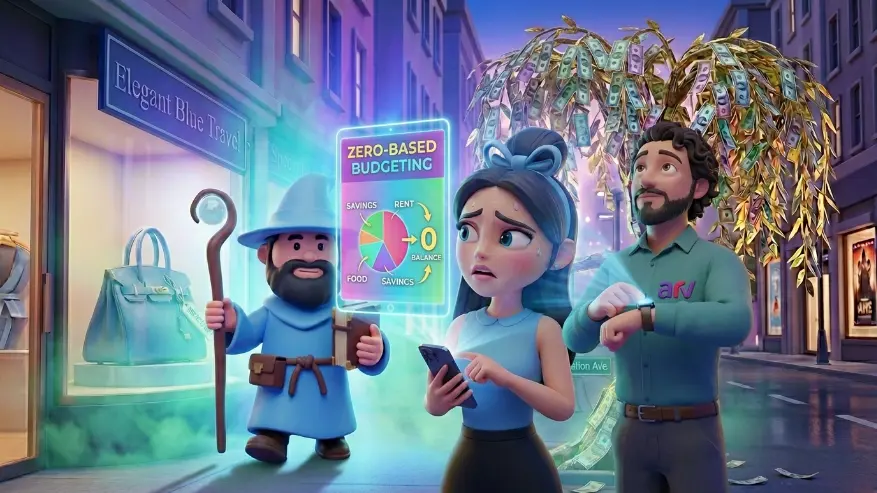 Valente Segura proyecta una gráfica de Presupuesto Base Cero