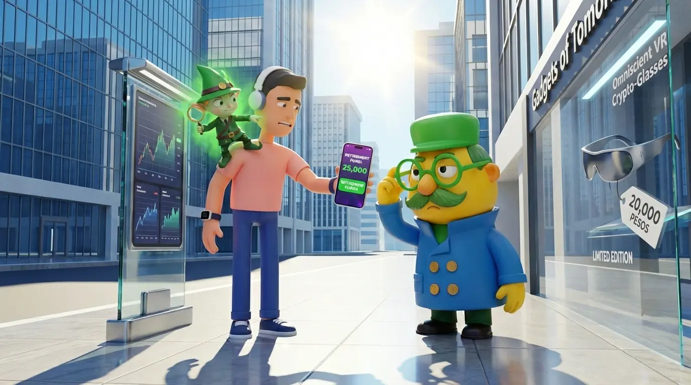 Fisquillo tienta a Dino con las nuevas gafas VR