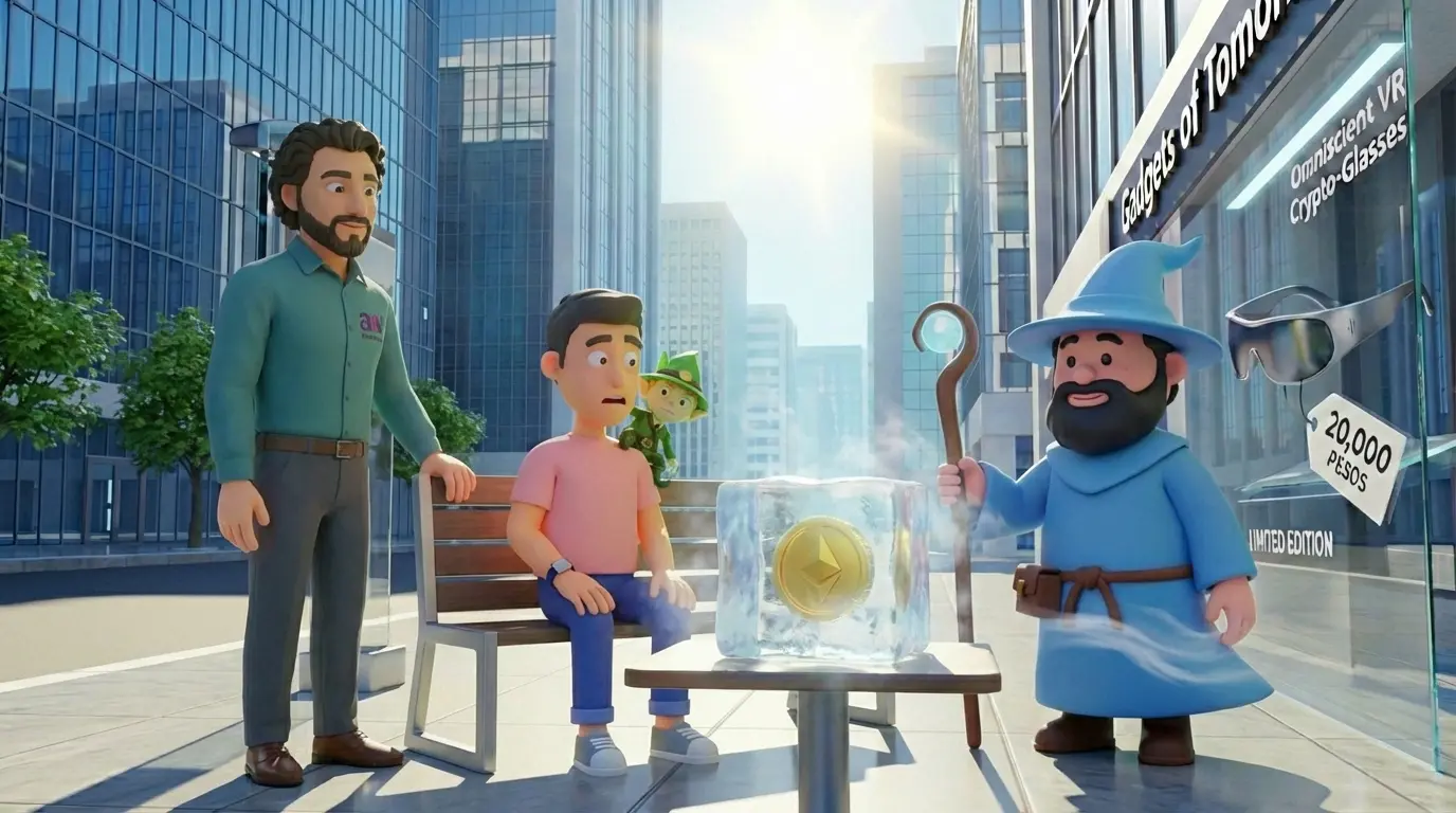 El Maestro Sarvi muestra la metáfora del Escudo de Hielo