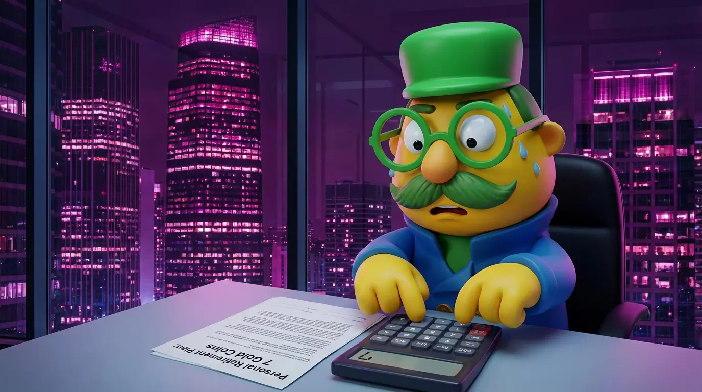 Max se siente ansioso al ver que su saldo no coincide con sus aportaciones