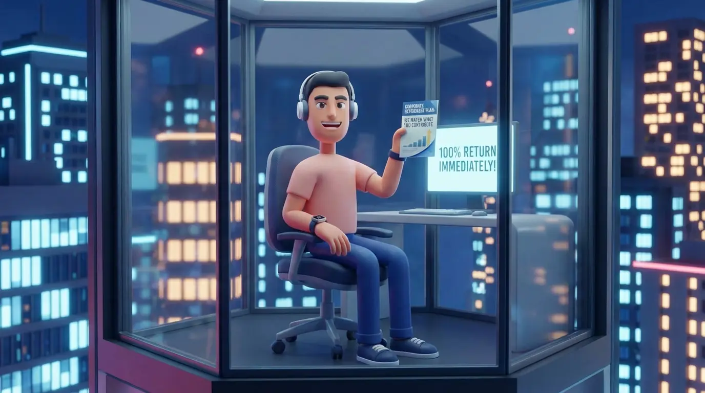 Dino emocionado con el plan de la empresa