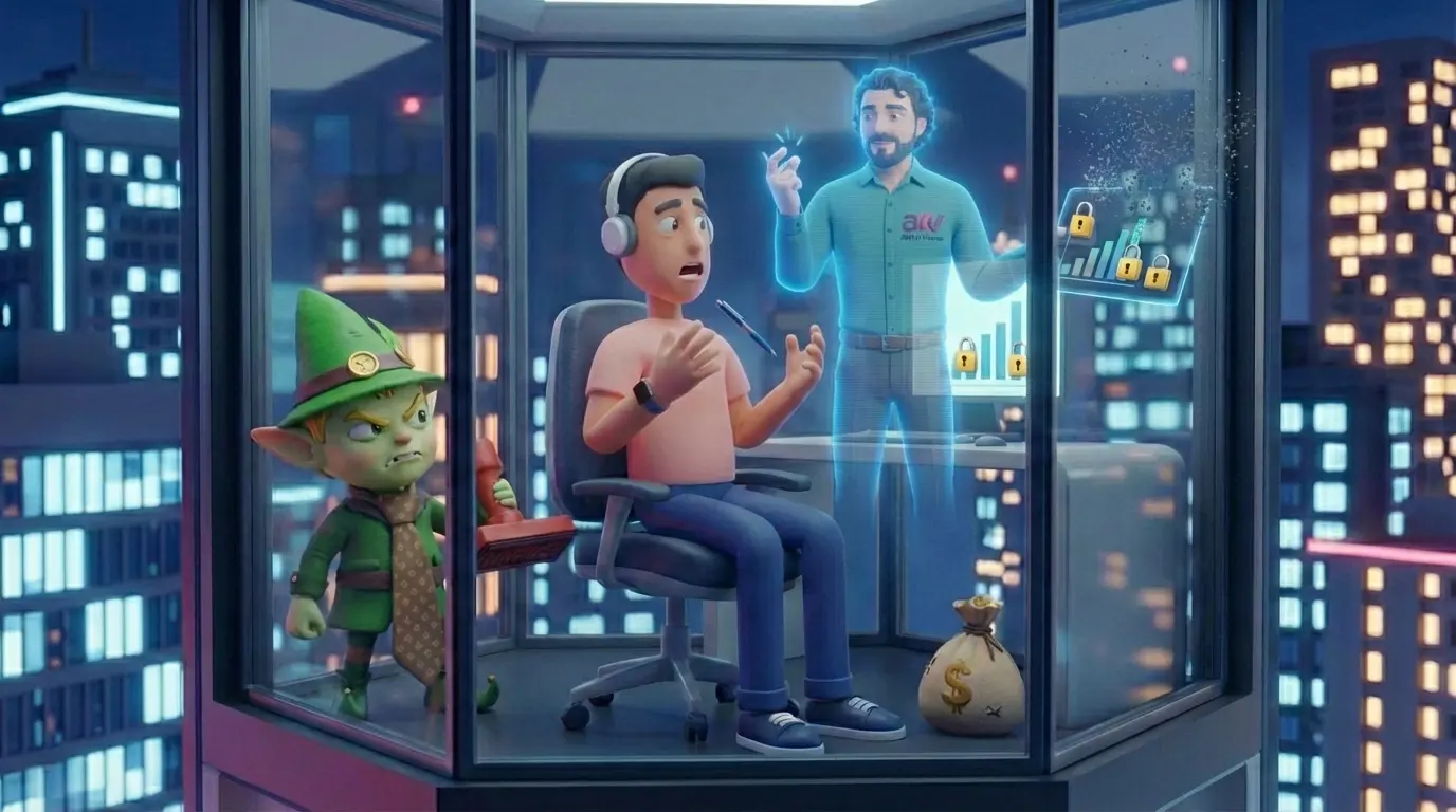 La simulación muestra el dinero desapareciendo